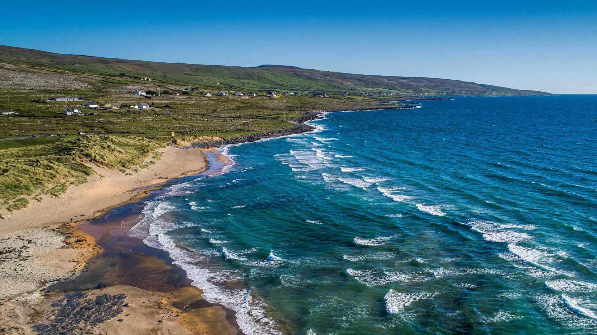 Fanore Beach and the Atlantic coast